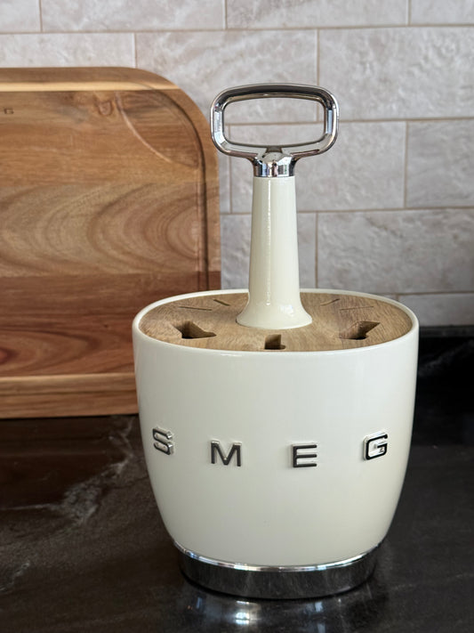 Porte-couverts SMEG Ivoire