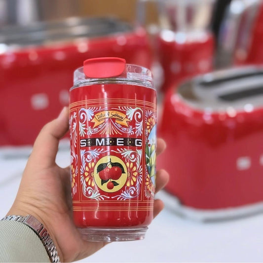 Mug SMEG x Dolce & Gabbana – Édition Sicily Is My Love Rouge